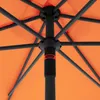 Doppler myZone Sonnenschirm / Mittelmastschirm "Push Up 300", orange, Ø 300 cm Bild 5