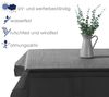 heimtexland Â® Outdoor Tischdecke Gartentischdecke wasserfest wetterbestÃ¤ndig rutschfest waschbar Outdoortischdecke Weichschaum Garten Balkon Camping Party Tischdeko Typ883 grau 110x140 cm eckig Bild 2