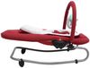 vidaXL Babywippe, Stahl, 77 x 46 x 58 cm, Rot Bild 3