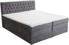 Malton Boxspringbett 180x200 Hotelbett Bonellfederkern Bett + Topper Bettkasten Bild 2