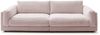 KAWOLA Big Sofa RAINA Cord rosa 85 x 150 x 254 cm Bild 3