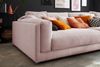 KAWOLA Big Sofa RAINA Cord rosa 85 x 150 x 254 cm Bild 2