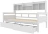 OKWISH Kinderbett Schlafsofa Einzelbett Holzbett, Schubladen und Regale (Lattenrost, Jugendbett, Einzelbett, Massivholzbett, 90x200 cm), ohne Matratze Bild 3