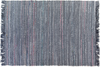 Teppich grau 140x200 cm Kurzflor BESNI Bild 4