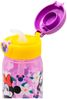 Minnie Mouse Trinkflasche 510ml Kinderflasche mit Trinkhalm & Deckel Bild 4