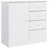 vidaXL Sideboard ALTA Weiß 77x35x73 cm Massivholz Kiefer 353944 Bild 2
