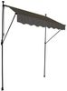 Klemmmarkise Balkon Markise Garten Sonnenschutz einziehbar ohne Bohren Klemmbar Bild 3
