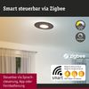 LED Deckenleuchte Smart Home Zigbee 3.0 Tulga Tunable White 1600lm / 0lm 19W / 9W Anthrazit dimmbar Bild 4