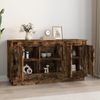 vidaXL Sideboard Räuchereiche 102x35x55 cm Holzwerkstoff 831890 Bild 3