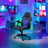 tectake Gaming-Stuhl Bürostuhl (1er Set, 1 St), ergonomische Form Bild 2