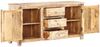 vidaXL Sideboard 151x40x75 cm Raues Akazienholz 321791 Bild 3