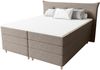 99rooms Zeus Boxspringbett 140x200 cm Velours SORO Beige Taschen-Federung Bild 3