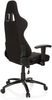 hjh OFFICE Gamingstuhl GAME FORCE Stoff Schwarz Bild 4