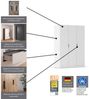 Rauch Möbel Lagoa, Kleiderschrank, Garderobe für Schlafzimmer, Kinderzimmer, Jugendzimmer 3-türig, Farbe Beige, Breite 136 Bild 3