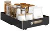 GarveeMore Küchenorganizer-Set Ausziehbare Schublade Küche, Teleskopschublade ABS Schrank Organizer Bild 4