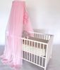 Baby Fancyroom Betthimmel Betthimmel aus 12 Meter Tüll aus 1. Klasse für Kinderbett Gitterbett, Himmel für Babybett Kinderbett Bild 3