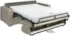 Vente-unique - CALITO Sofa Leder Schokoladenbraun - B 223 cm95 cm x H 85 cm x L 194 cm Bild 3