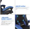 BIGZZIA Gaming-Stuhl Bürostuhl Ergonomisch mit Lendenkissen + Kopfstütze, Ergonomischer Bürostuhl höhenverstellbar Bild 3