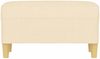 vidaXL Sitzbank Creme 70x35x41 cm Stoff 349369 Bild 3