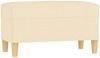 vidaXL Sitzbank Creme 70x35x41 cm Stoff 349369 Bild 2