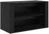 vidaXL Schuhregal Schwarz Eichen-Optik 75 x 35 x 45 cm Holzwerkstoff 881017 Bild 2