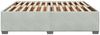 Doppelbett, Bettgestell Modernen ohne Matratze Hellgrau 200x200 cm Samt d2582e Bild 5