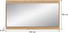 Spiegel B/H/T: 60x110x6 cm in Artisan Oak Nachbildung Bild 3