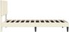 vidaXL Bettrahmen mit Kopfteil Creme 80x200 cm Cordstoff 42027706 Bild 5