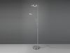 LED-Standfluter, BARRIE, LED/32W, und LED/6W Nickel matt Bild 3