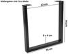 SAM® Tischgestell U, aus Metall in U-Form Bild 3