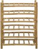 vidaXL Weinregal Natur 57 x 29,5 x 72 cm Bambus 42028072 Bild 3