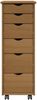 vidaXL Rollschrank Honigbraun 34 x 39 x 93,5 cm Massivholz Kiefer 42028364 Bild 5