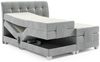 Boxspringbett Elektrisch Bett FRANCO 120x200cm in Stoff Fresh Flaschengrün Bild 2