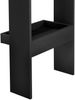 Bartisch Bromölla 120x45x106 cm Schwarz/Eiche dunkel en. casa Bild 4