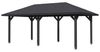 SKANHOLZ Pavillon, Zeltdach, viereckig, BxT: 374x656 cm schiefergrau Gartenpavillon Bild 1