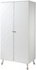 BILLY Babyzimmer-Set, best. aus Kommode, Wickelaufsatz, Babybett 60x120 cm u. Kleiderschrank 2-trg, MDF Satin Weiß lackiert Bild 5