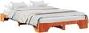 vidaXL Bettrahmen Wachsbraun 120 x 200 cm Massives Kiefernholz 872865 Bild 2