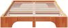 vidaXL Bettrahmen Wachsbraun 120 x 200 cm Massives Kiefernholz 872865 Bild 5