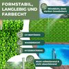 KESSER® PVC Sichtschutzstreifen Sichtschutz Rolle Doppelstabmatten Zaun Blickdicht | Wetterfest und Windschutz | Zaunfolie Sichtschutz Garten Gartenzaun 35 m, Buchsbaum Bild 5