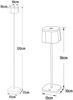 SET Akku Stehlampe 120cm & Tischleuchte 36cm für Outdoor kabellos Rostoptik Bild 4