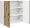 vidaXL Geschirrspülerfront Kalmar Artisan-Eiche 80 x 31 x 80 cm 884713 Bild 5