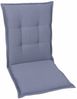 GO-DE Gartenstuhlauflagen mittellehner 108 x 50 x 7 cm blau Bild 5