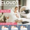 Blumtal Kopfkissen Premium Kopfkissen mit Ultra anpassbarer Nanofaser-Füllung, Seitenschläfer, Rückenschläfer, 1 oder 2-tlg, Paspel & Reißverschluss, ideal für Seiten-/Rückenschläfer, 95°C Bild 2