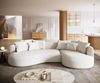 Big-Sofa Edina 330x170 cm Bouclé Soft Beige Bild 2