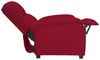 Relaxsessel Weinrot Samt [342404] Bild 4