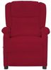 Relaxsessel Weinrot Samt [342404] Bild 2
