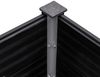 vidaXL Garten-Hochbeet 200x50x54 cm WPC Grau 318095 Bild 5