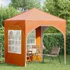 vidaXL Pop-up Partyzelt 192 x 192 x 245 cm Orange 42019833 Bild 3