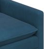 vidaXL Sofa Set 2 pcs Blau Samt 3417135 Bild 5