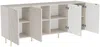 Vente-unique - YESINIA Sideboard Holz, Platte Beige - B 45 cm x H 80 cm x L 190 cm Bild 4